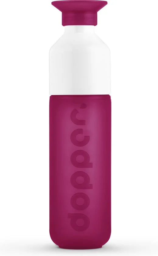 Original Drinkfles Funky Fuchsia - 450 ml - BPA-vrij - vaatwasserbestendig - Met reclamedruk