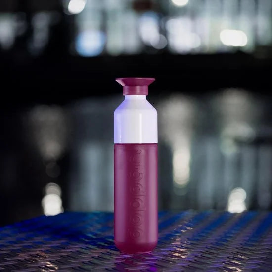Original Drinkfles Funky Fuchsia - 450 ml - BPA-vrij - vaatwasserbestendig - Met reclamedruk