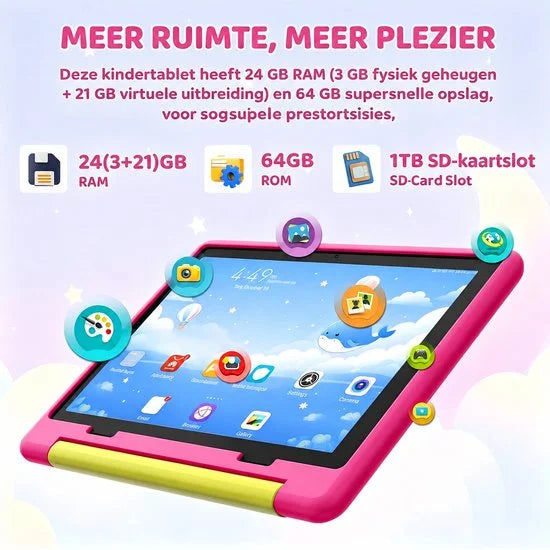 KT1028 64GB ROM 10.1inch - Incl Keyboard en muis