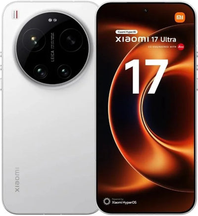 17 Ultra - 16 GB RAM - 512 GB - Wit - Leica 200MP 75-100mm telephoto - Leica 1" ultra dynamic camera - Leica UltraPure optical design