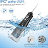 Waterflosser Draadloos zwart 310ml 4 standen