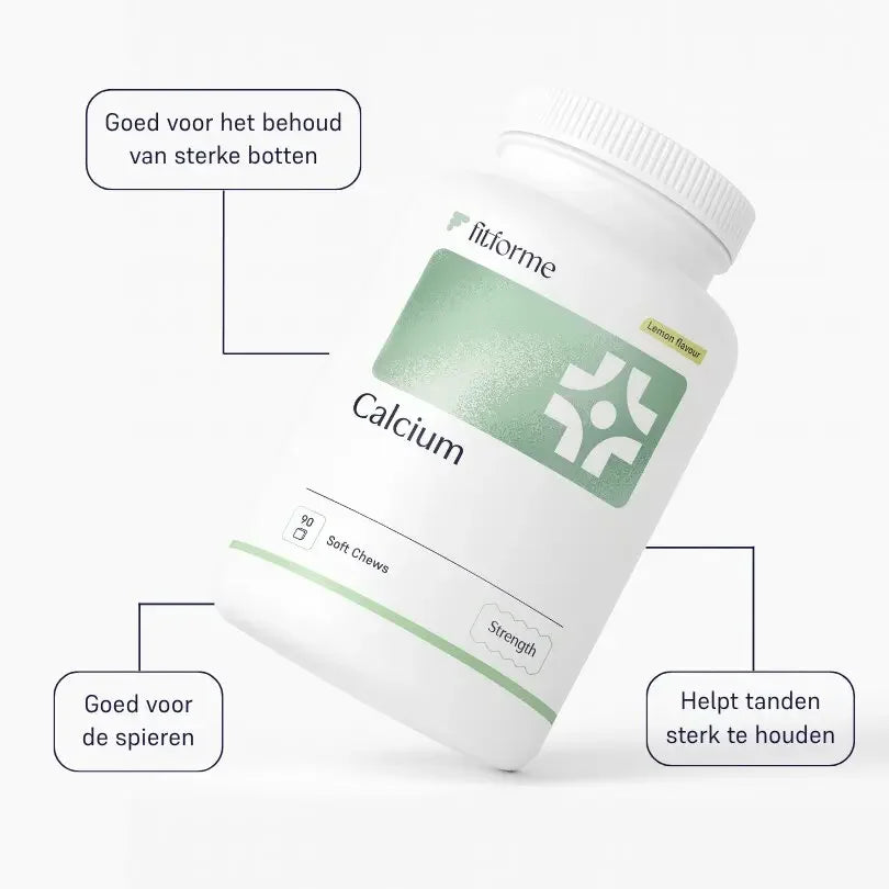 Calcium Soft Chew 90 tabletten lemon