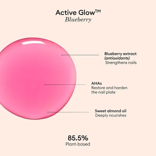 Active Glow - Nagellak - Blueberry - 15 ml