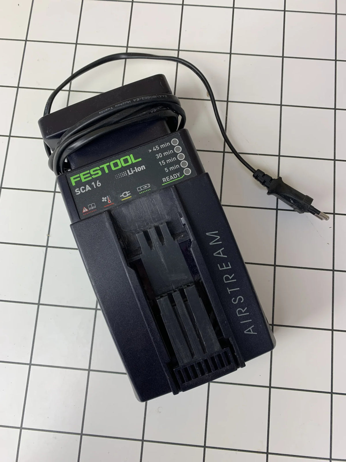 Festool SCA 16 Sneloplaadapparaat - 10,8V - 14,4V - 18V