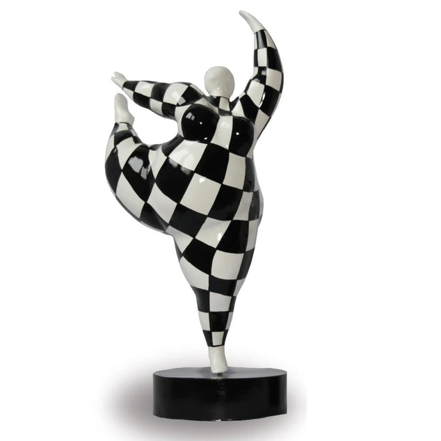 Ballerina Medium – Black/White