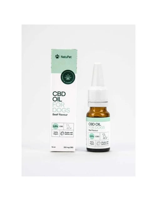 Cbd Oil For Dogs 2,5% - Supplement - Rund 10 ml