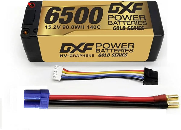 GXF Li-poly batteries golden plus version