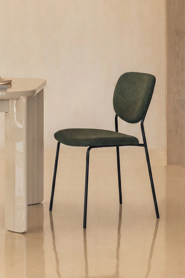 Dinning Chairs Taris Army Green - 4 Stuk