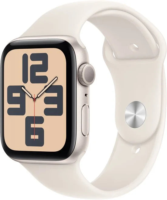 Apple Watch SE OLED 44 mm Digitaal 368 x 448 Pixels Touchscreen Beige Wifi GPS