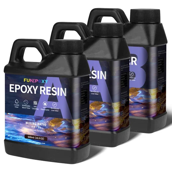 Deep Pour Epoxy Resin - 48 oz Kit
