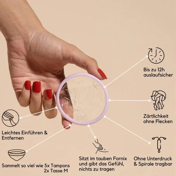 femdisc disposable menstrual disc - Regular/Small