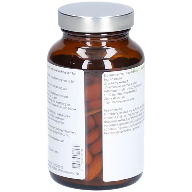 Cranberry Super - Voedingssupplement - 120 Tabletten
