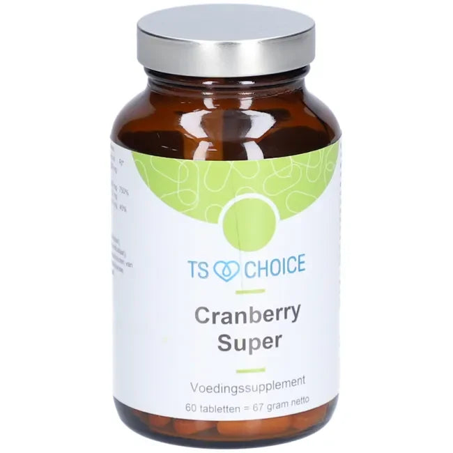 Cranberry Super - Voedingssupplement - 60 Tabletten