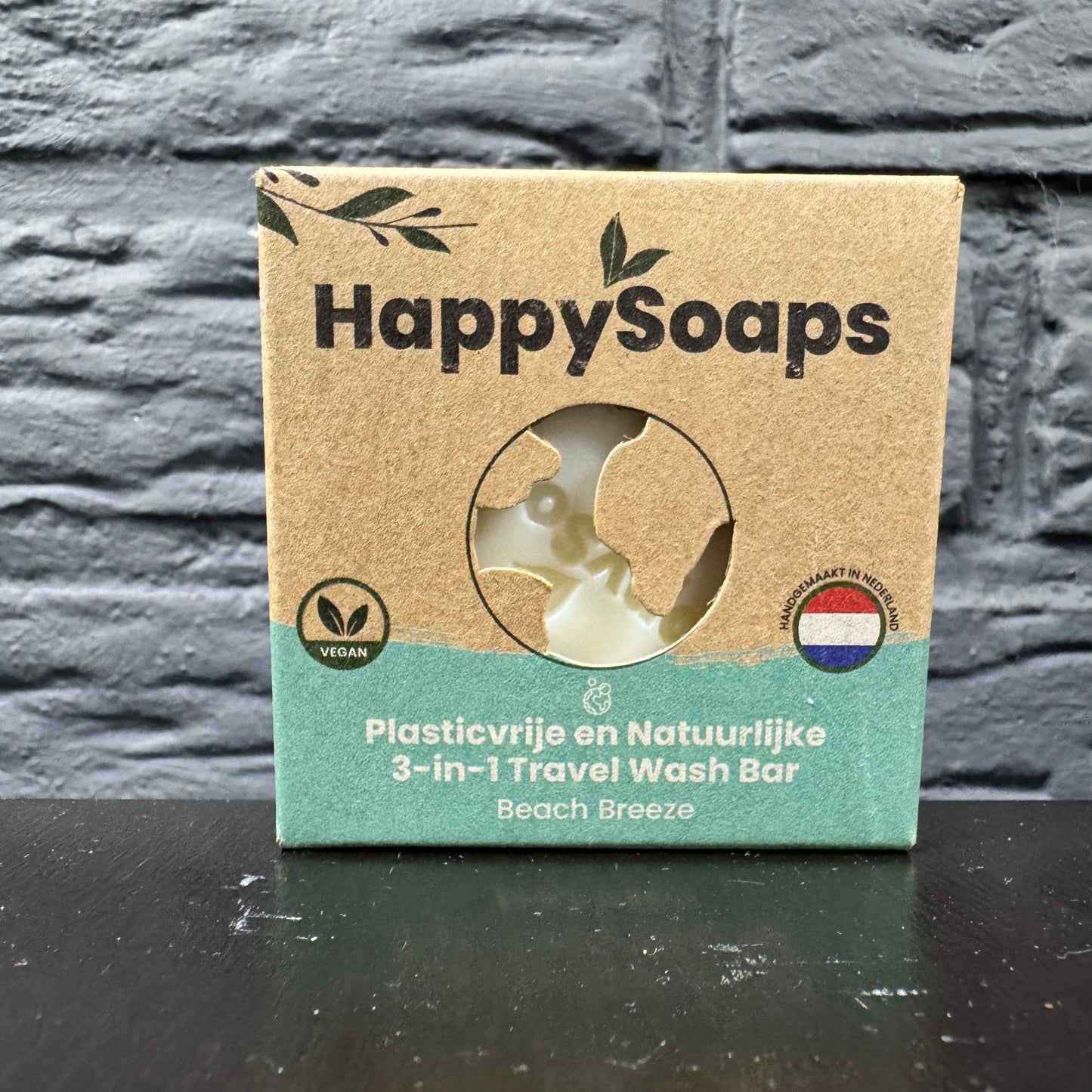 Happysoaps 3-in-1 Seife – praktische Reisegröße (40 g)