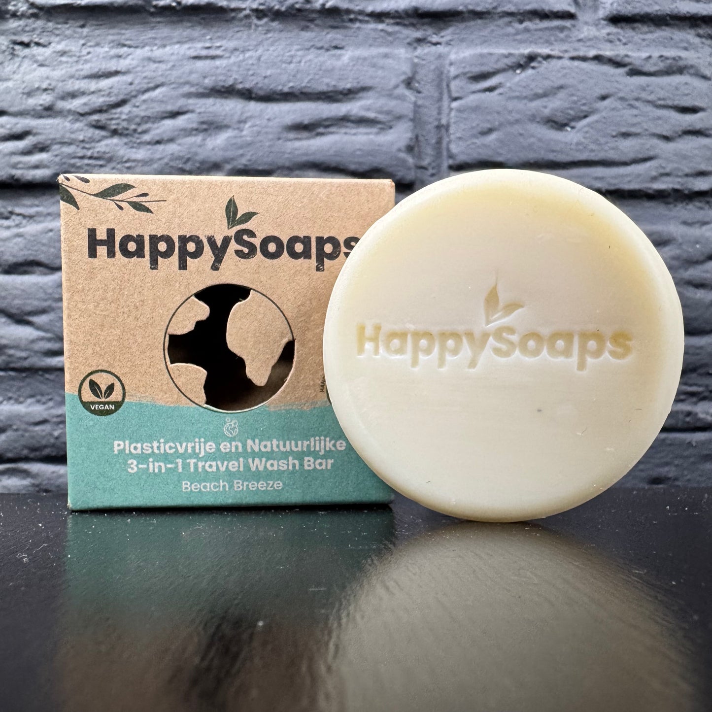 Happysoaps 3-in-1 Seife – praktische Reisegröße (40 g)