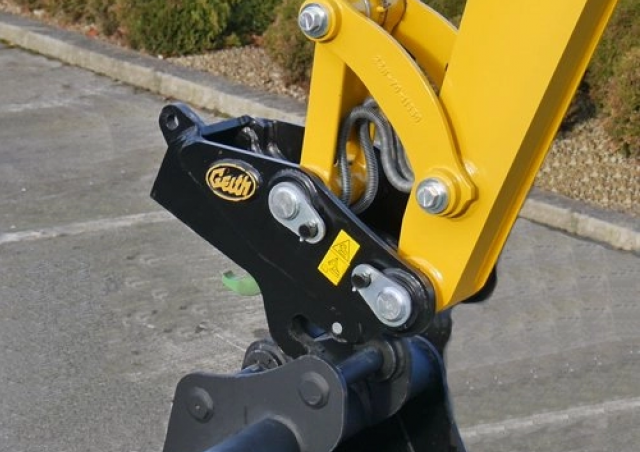 Geith Schnellwechsler für den Kubota KX71 Bagger