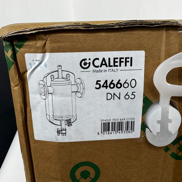 Caleffi 546660 DN 65 Schmutzabscheider + Magnetstahl-Schmutzabscheider