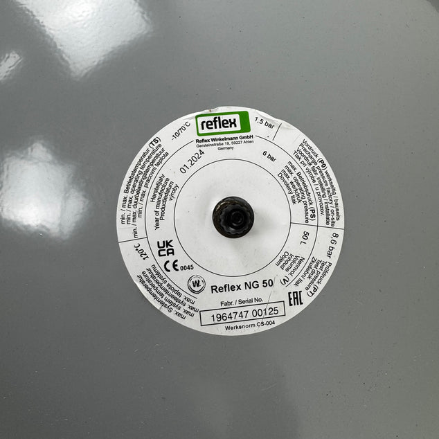 Reflexmembran-Druckausdehnungsgefäß N50/1.0 8209310