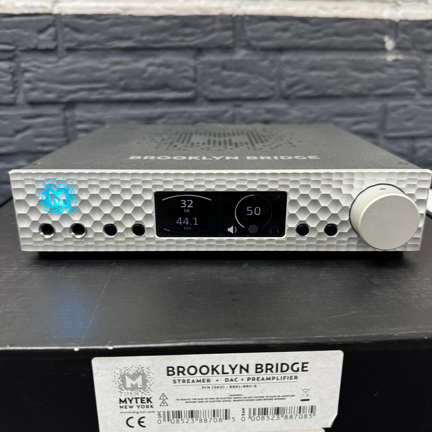 Mytek Brooklyn Bridge – High-End-DAC &amp; Netzwerkplayer – Vorverstärker &amp; Kopfhörerverstärker BKRL-BRG-S