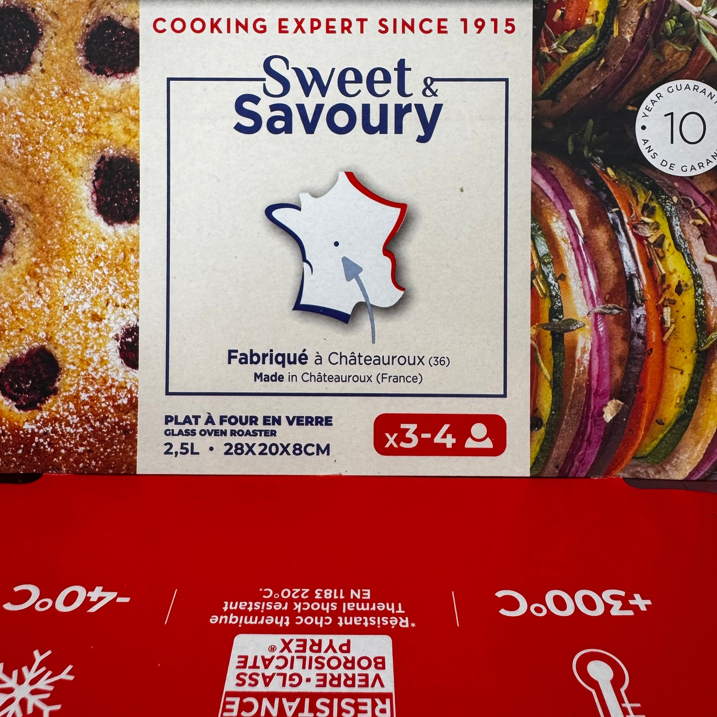 Konvolut – Pyrex-Auflaufformen 28 x 20 cm (2,5 l) und 33 x 20 cm (4,1 l) + Deckel