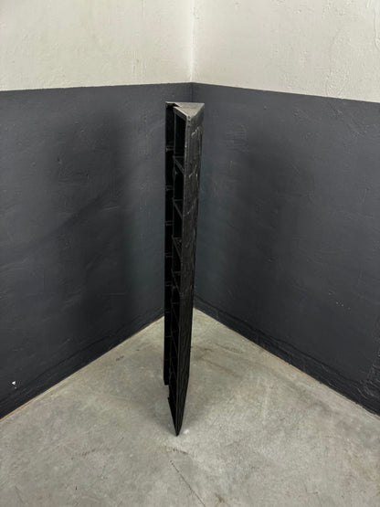 Bordstein BR22 Schwellenrampe – 100 x 980 mm | schwarz | Sicher und barrierefrei