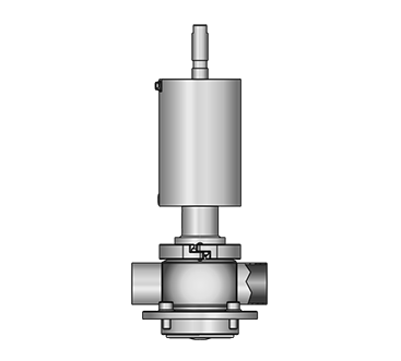 KIESELMANN KI-DS Eckventil 5506025035-041 – DN 25–100 (Neuware)