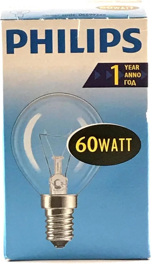 1515 - Philips Duo Pack Gloeilamp 60 Watt - E14