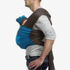 0 - Bykay - ByKay Draagdoek Bruin/ Petrol/ Ster Turquoise - Small
