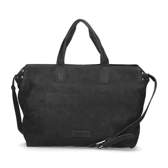 B2B3.2 - 0 - Shabbies Amsterdam - Shabbies Amsterdam tasHandtas - Zwart