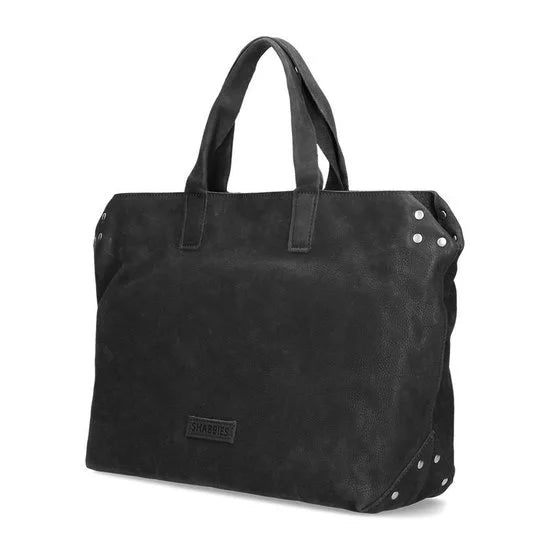 B2B3.2 - 0 - Shabbies Amsterdam - Shabbies Amsterdam tasHandtas - Zwart