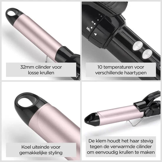 A1H2,3 - 0 - BaByliss - BaByliss Pro 180 32mm - Krultang