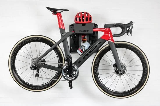 Stasdock® Happy Black - Fiets ophangsysteem - Muurbeugel fiets - Fietsbeugel - fiets ophangbeugel