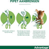 Bayer Anti vlooienmiddel Advantage 80 > 4 kg - 4 x 0,8 ml