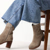 Shabbies 183020231 Enkellaarsjes - Enkelboots met rits - Dames - Beige - Maat 40