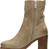 Shabbies 183020231 Enkellaarsjes - Enkelboots met rits - Dames - Beige - Maat 40
