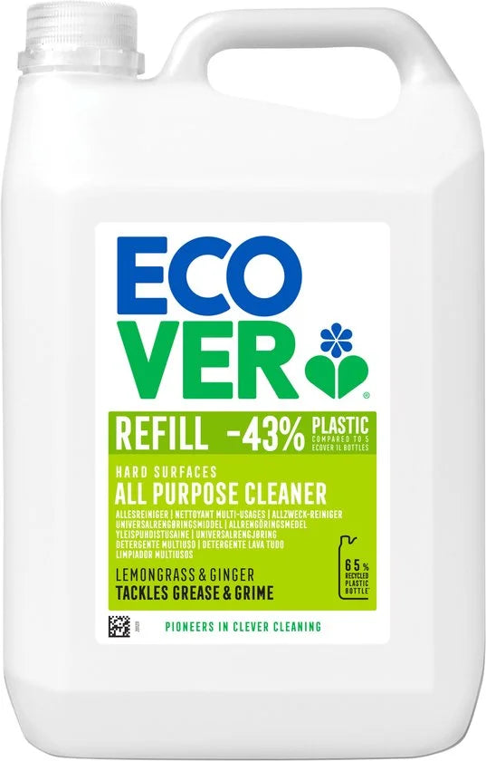 Ecover - Allesreiniger - Citroengras & Gember - 5L