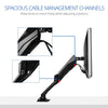 Fleximounts F6 Gas Pressure 10 - 30 Inches (25 - 76 cm) Table Mount Monitor Holder