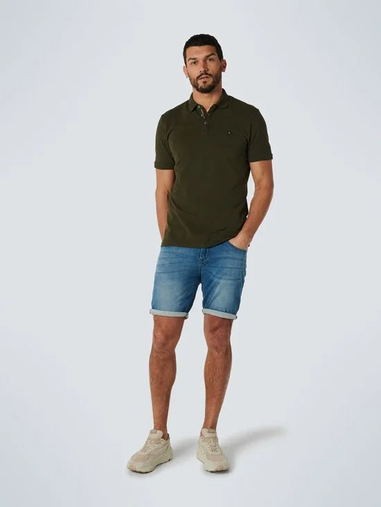 No Excess Mannen Polo Donkerblauw
