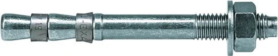 Fischer EXA snelbouwanker 16/10 - M16x110mm - verzinkt staal (Per 20 stuks)