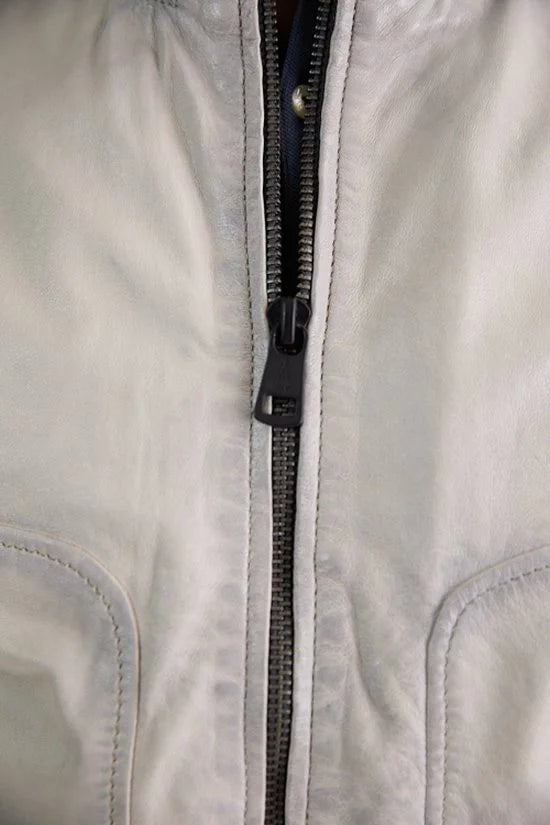 Leather Jacket maat XL/54