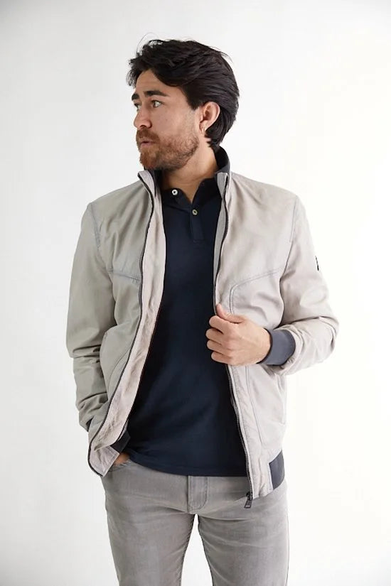 Leather Jacket maat 4XL/60