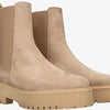 Tango | Bee chunky 88-f camel vegan suede chelsea boot - camel sole | Maat: 38