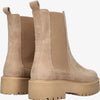Tango | Bee chunky 88-f camel vegan suede chelsea boot - camel sole | Maat: 38