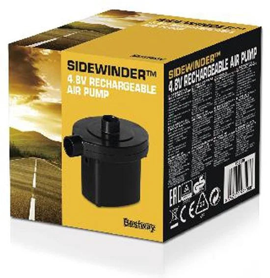 Bestway luchtpomp sidewinder oplaadbaar USB