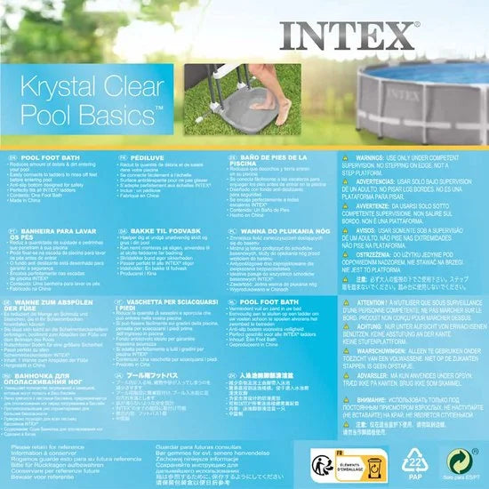 Intex Pool Voetenbad 56x46x9cm