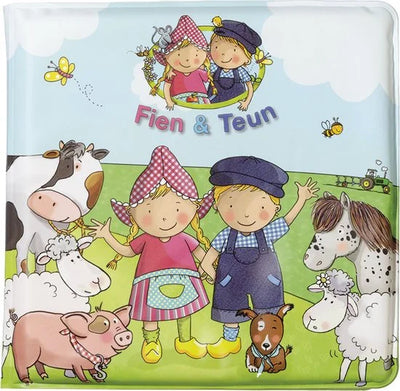 Fien & Teun badboekje boerderijdieren - badspeelgoed