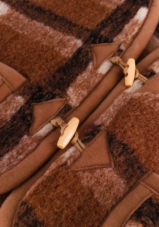 Alwero Bodywarmer Alpen junior KRATA bruin 104-110