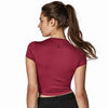 Body & Fit Women's Performance T-shirt - Sportshirt Dames voor Fitness & Training - Rood - M