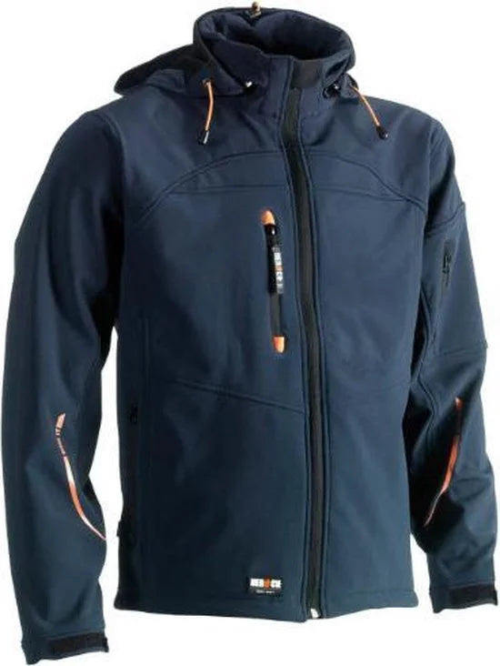 Herock Poseidon softshell werkjas Experts (0902) - Marine - XL