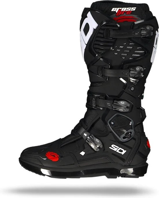 Sidi Crossfire 3 SRS Zwart Zwart - Maat 42 - Laars